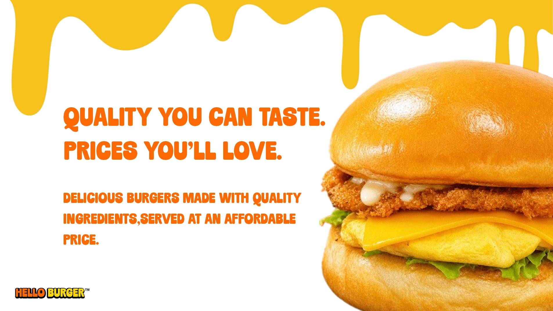 Hello Burger Slide 3